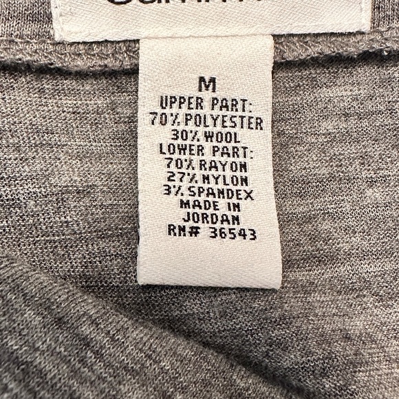 Calvin Klein sleeveless wool blend dress. - Picture 6 of 7